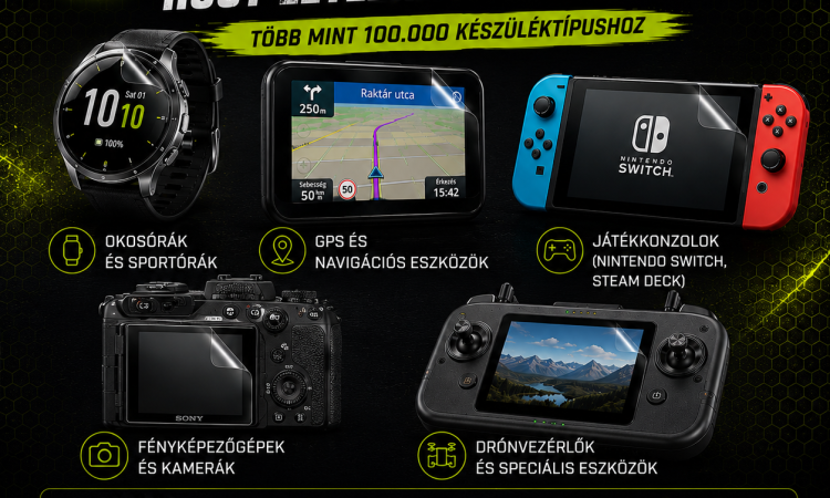 5 készülék, amire nem is gondolnád, hogy létezik kijelzővédelem
