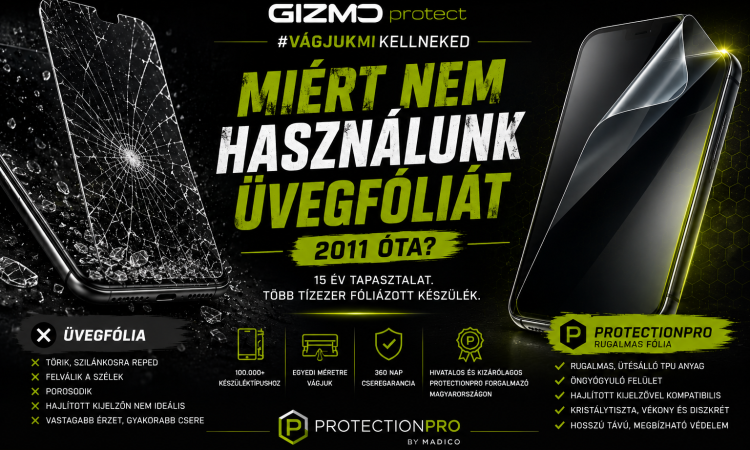 Miért nem használunk üvegfóliát 2011 óta?